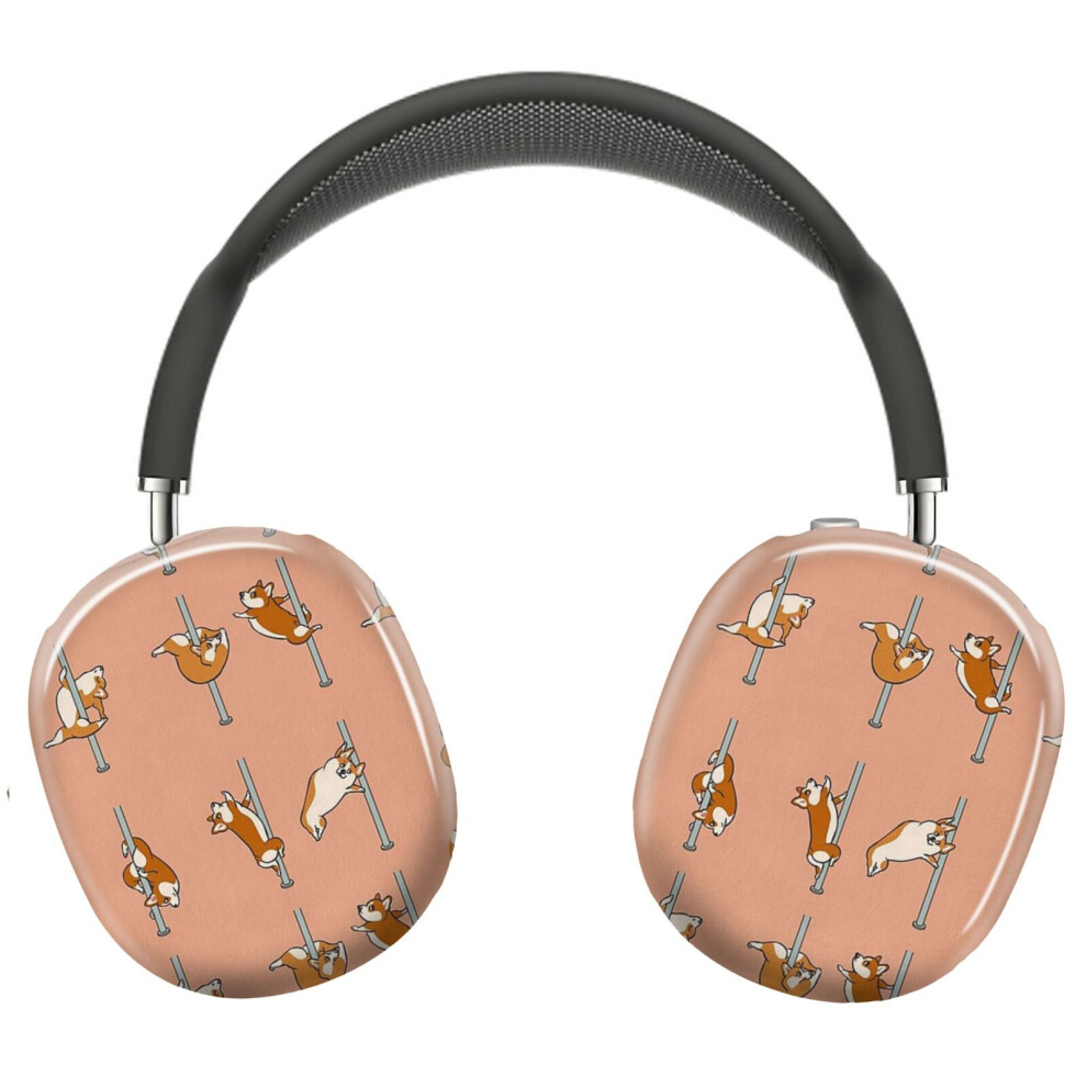 (Corgi Pole Dancing Club_22449) Protective Cover For Airpods Max Headphones Aesthetic Print Snap On Cases 8841579053408
