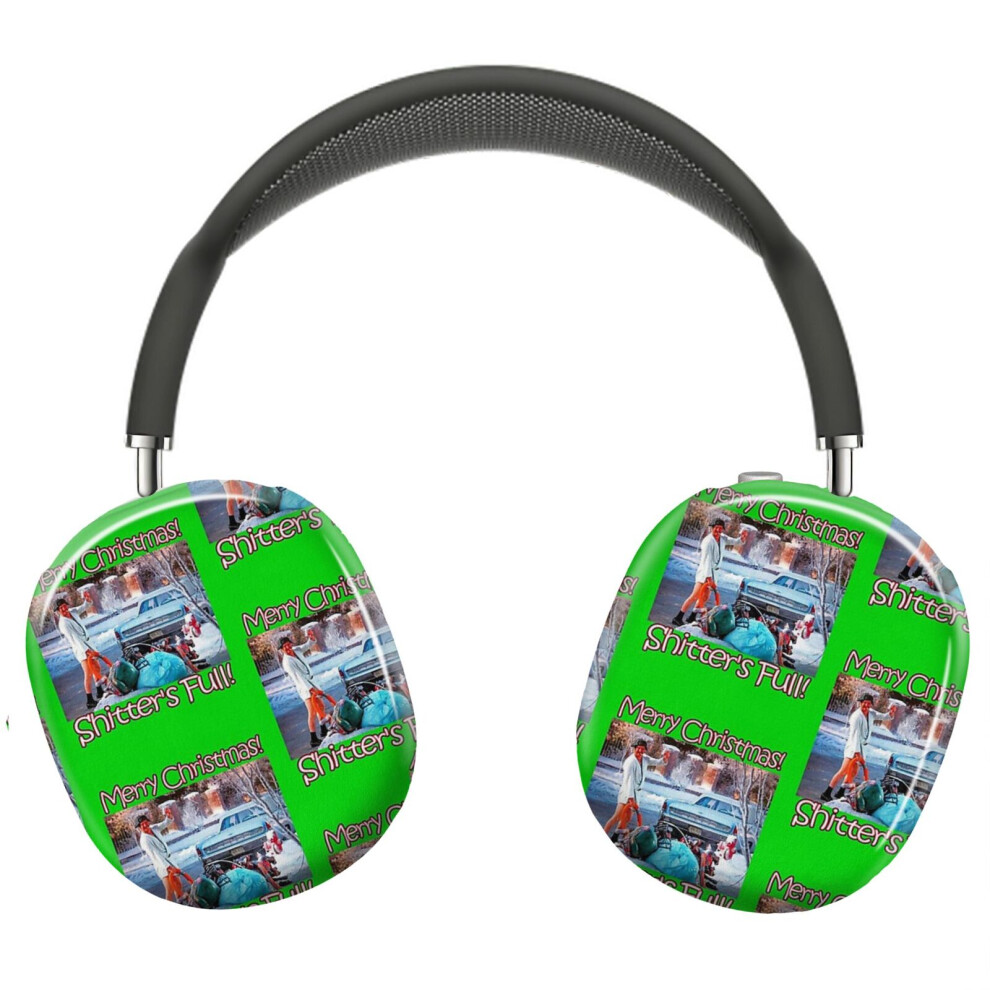 (Cousin Eddie Shitters Full Funny Christmas_6972) Protective Cover For Airpods Max Headphones Aesthetic Print Snap On Cases 8841579053101