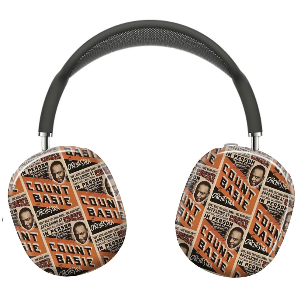(Count Basie_6285) Protective Cover For Airpods Max Headphones Aesthetic Print Snap On Cases 8841579053156