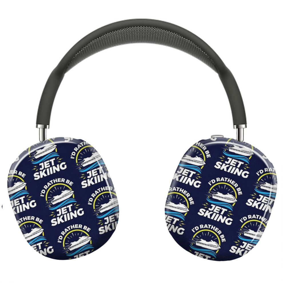 (I'd Rather Be Jet Skiing_6900) Protective Cover For Airpods Max Headphones Aesthetic Print Snap On Cases 8841579069218