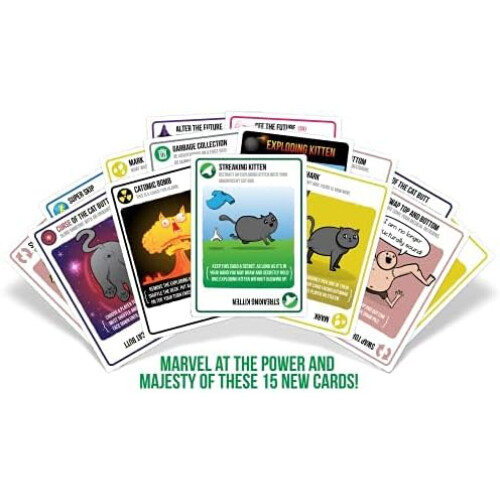 Exploding Kittens (Streaking Kittens Expansion Set) Exploding Kittens Party Pack | Card Game 2