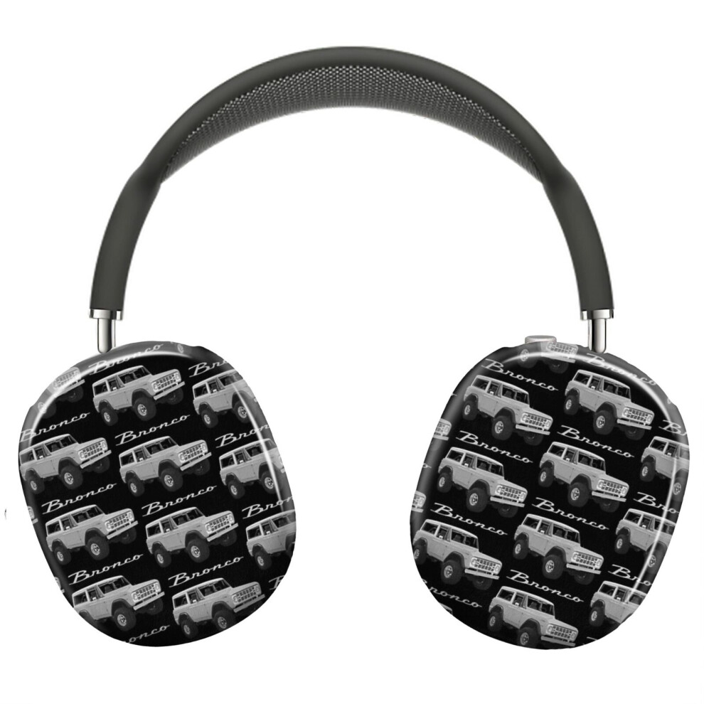 (Old School 1966-1977 Ford Bronco_4552) Protective Cover For Airpods Max Headphones Aesthetic Print Snap On Cases 8841579090090