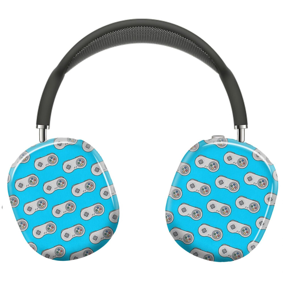(Old School Controller_6102) Protective Cover for AirPods Max Headphones Aesthetic Print Snap On Cases-image-OPC-PFH96GR-NEW