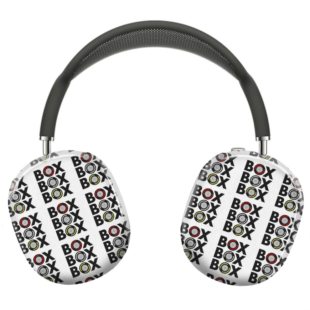 (Box Box Box F1 Tyre Compound Design_7624) Protective Cover For Airpods Max Headphones Aesthetic Print Snap On Cases 8841579041320