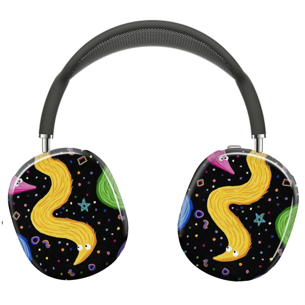 (Bowling Worm On A String_6923) Protective Cover For Airpods Max Headphones Aesthetic Print Snap On Cases 8841579041337