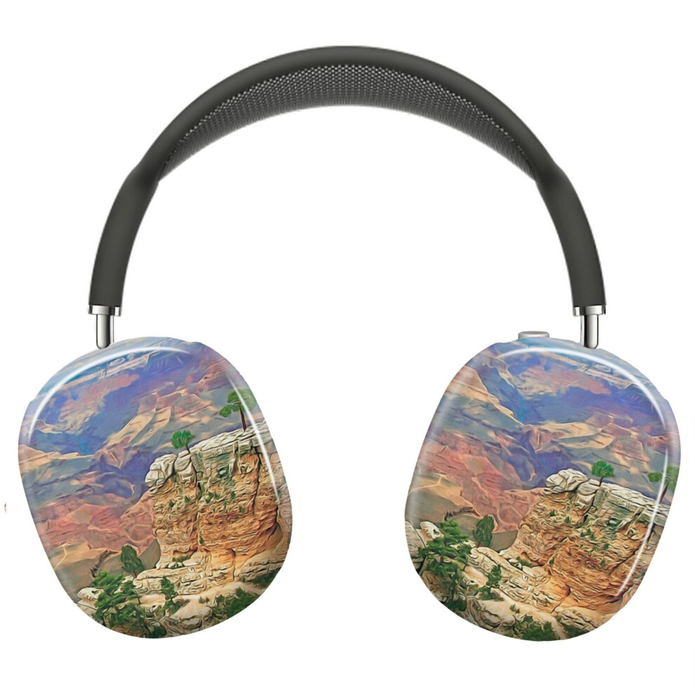 (Bright Angel Trail Grand Canyon_6221) Protective Cover For Airpods Max Headphones Aesthetic Print Snap On Cases 8841579041450