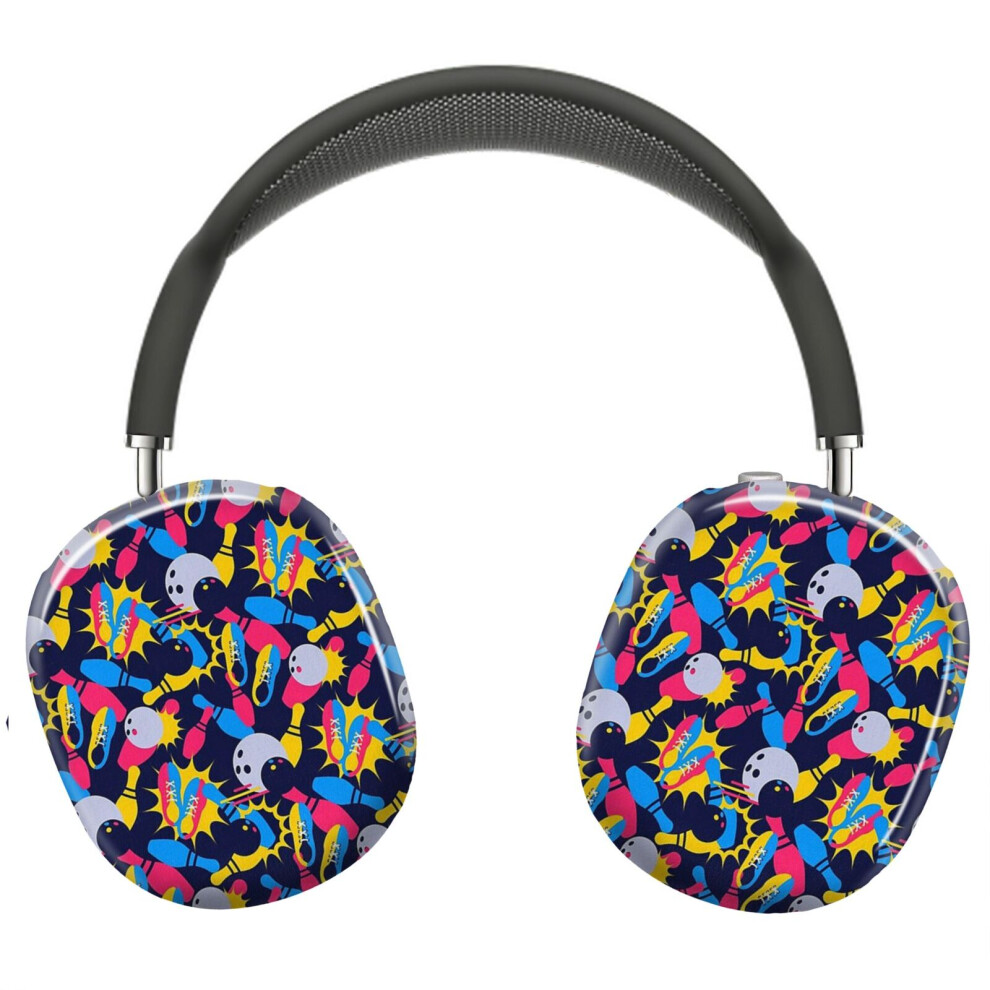 (Bowling Ball_8100) Protective Cover For Airpods Max Headphones Aesthetic Print Snap On Cases 8841579041573