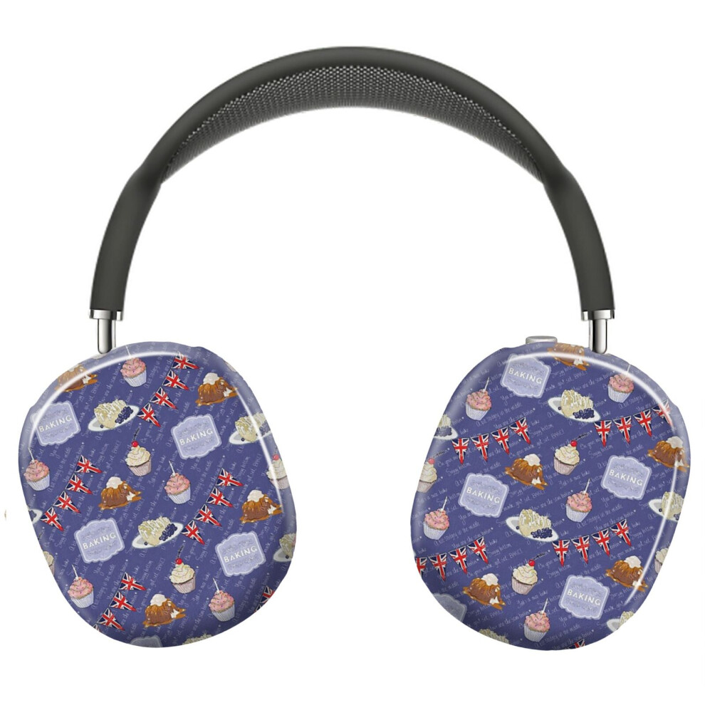 (British Bake Show_23022) Protective Cover For Airpods Max Headphones Aesthetic Print Snap On Cases 8841579041429