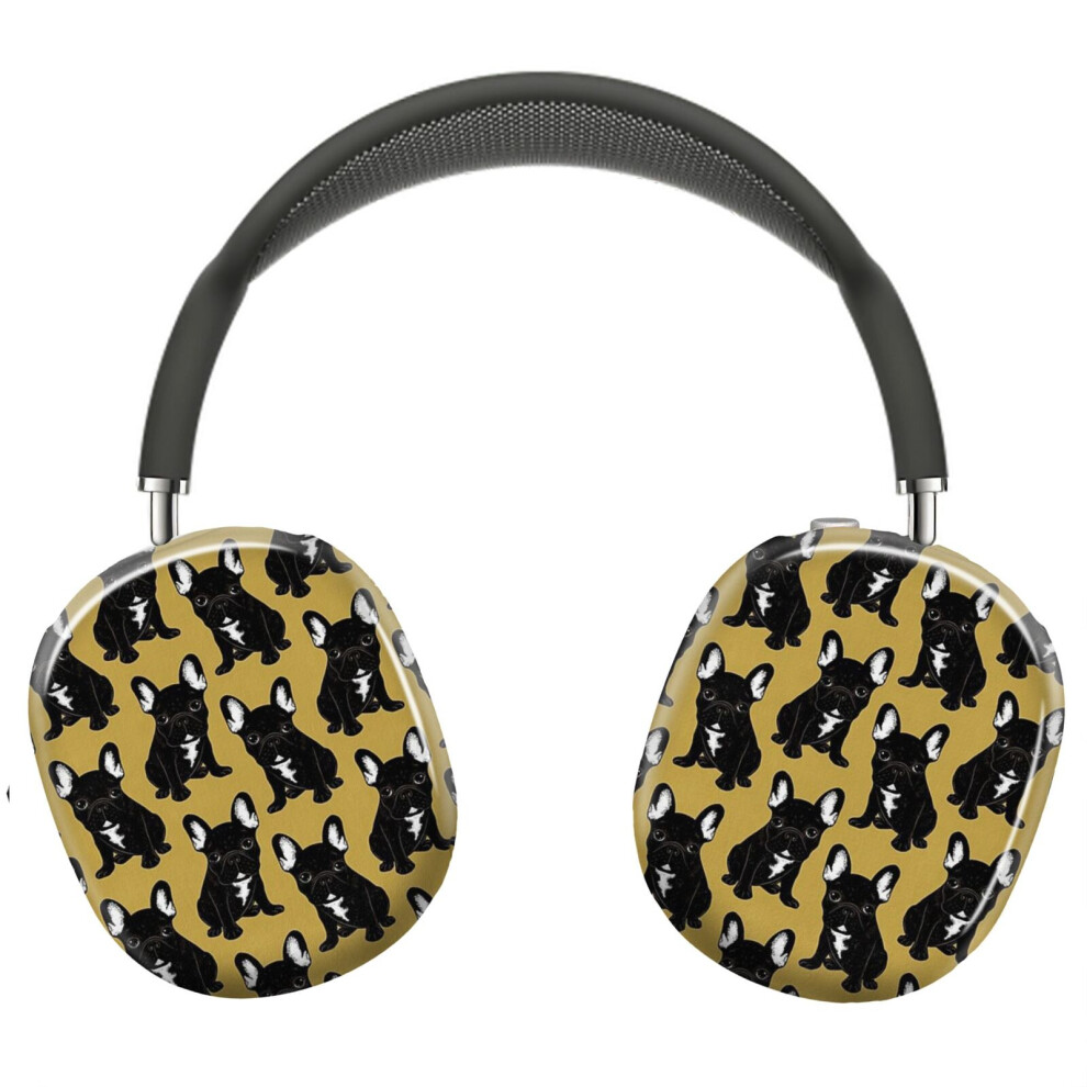 (Brindle French Bulldog _10969) Protective Cover for AirPods Max Headphones Aesthetic Print Snap On Cases-image-OPC-PFH98DX-NEW