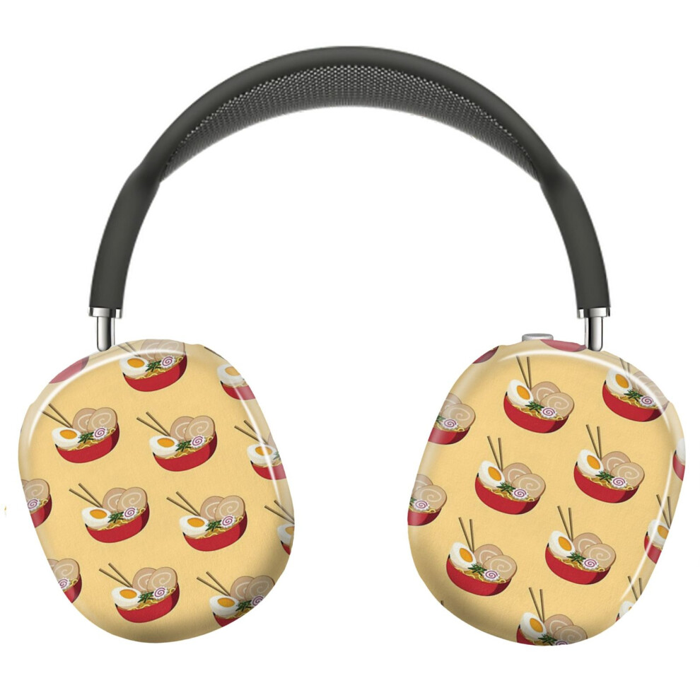 (Bowl Of Ramen_5228) Protective Cover For Airpods Max Headphones Aesthetic Print Snap On Cases 8841579041597