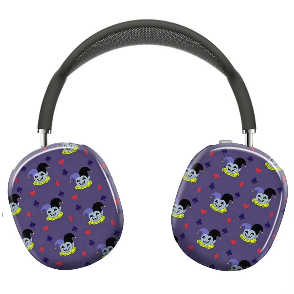 (Deltarune - Jevil_13959) Protective Cover For Airpods Max Headphones Aesthetic Print Snap On Cases 8841579048527