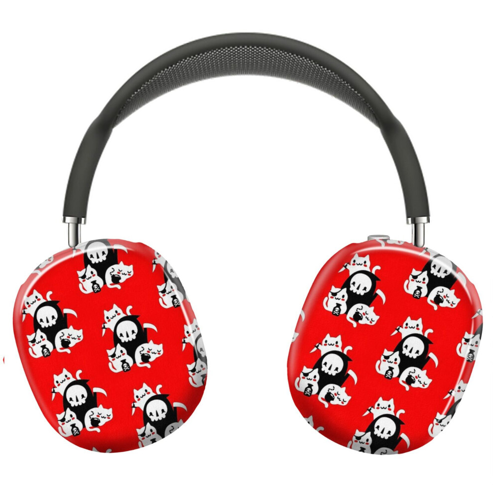 (Death's Little Helpers_4568) Protective Cover For Airpods Max Headphones Aesthetic Print Snap On Cases 8841579048695