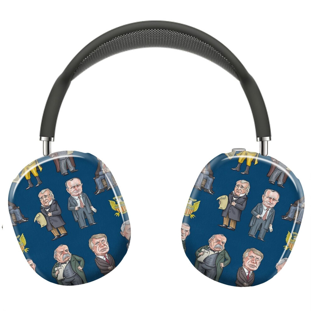 (Democratic Presidents Of The United States_5107) Protective Cover For Airpods Max Headphones Aesthetic Print Snap On Cases 8841579048503