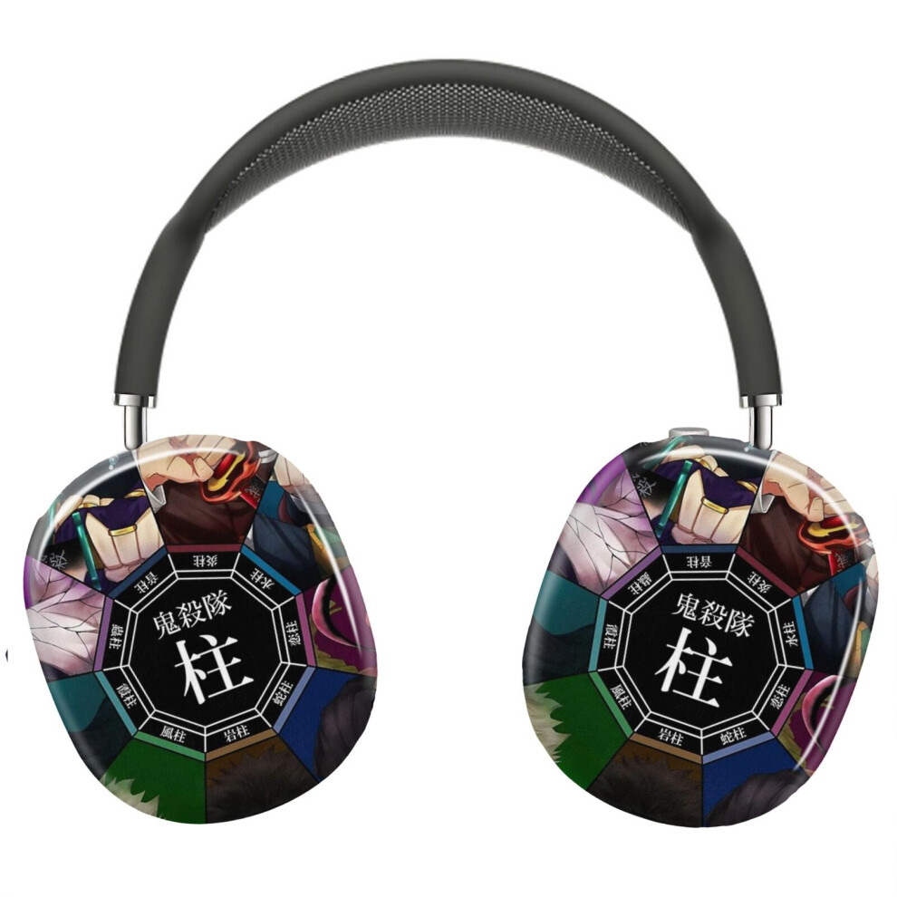 (Demon Slayer Hashira_4342) Protective Cover For Airpods Max Headphones Aesthetic Print Snap On Cases 8841579048480