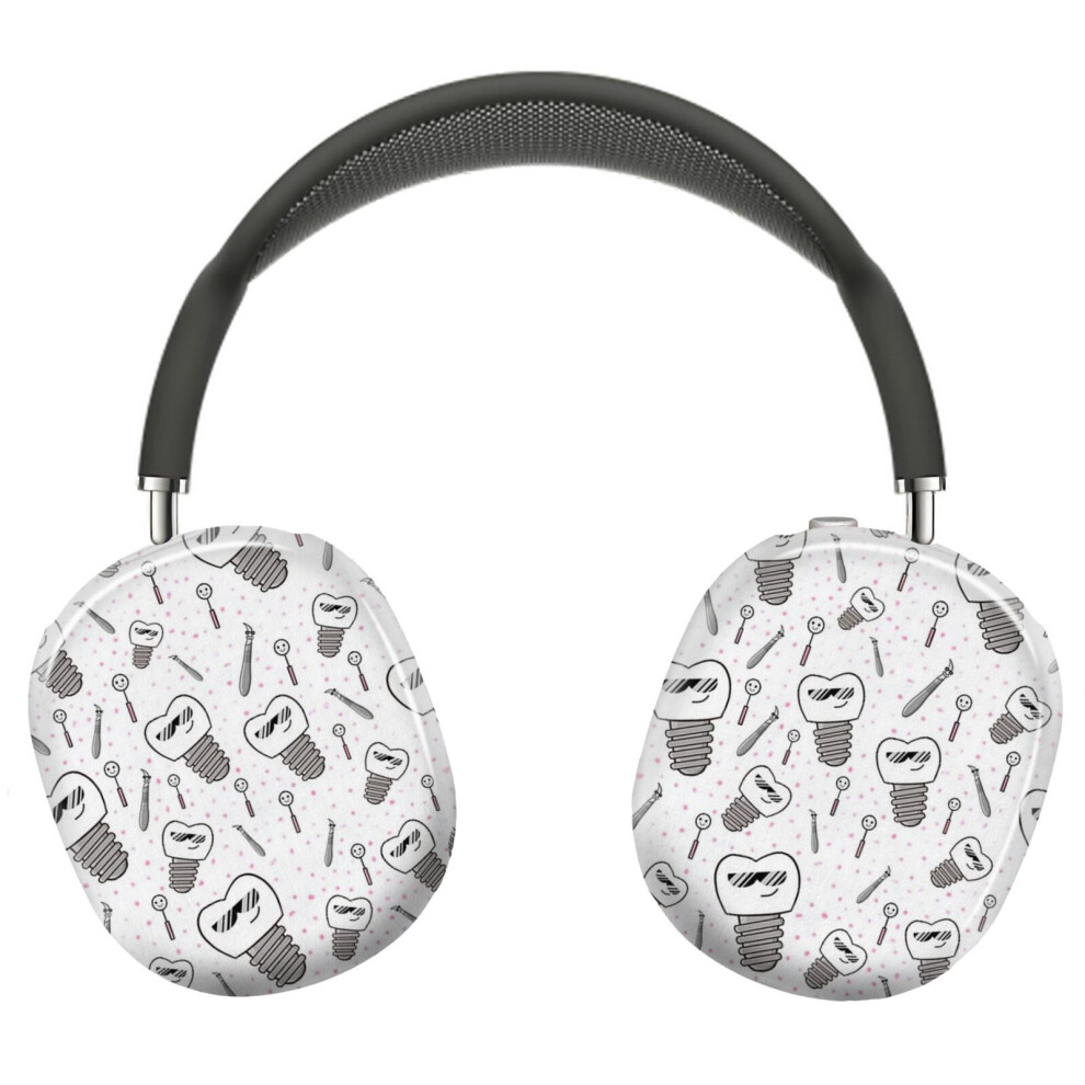 (Dental Implant Cool_9644) Protective Cover For Airpods Max Headphones Aesthetic Print Snap On Cases 8841579048459
