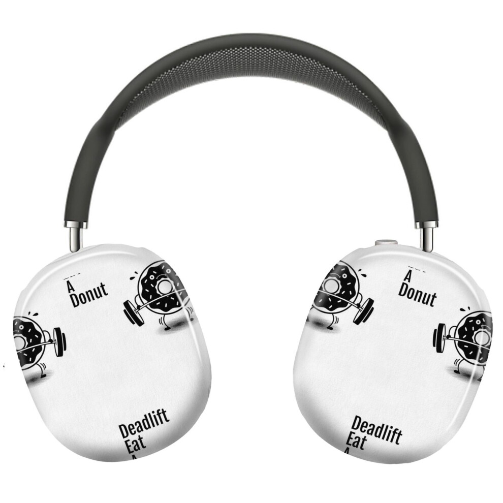 (Deadlift Eat Donuts_9655) Protective Cover For Airpods Max Headphones Aesthetic Print Snap On Cases 8841579048763