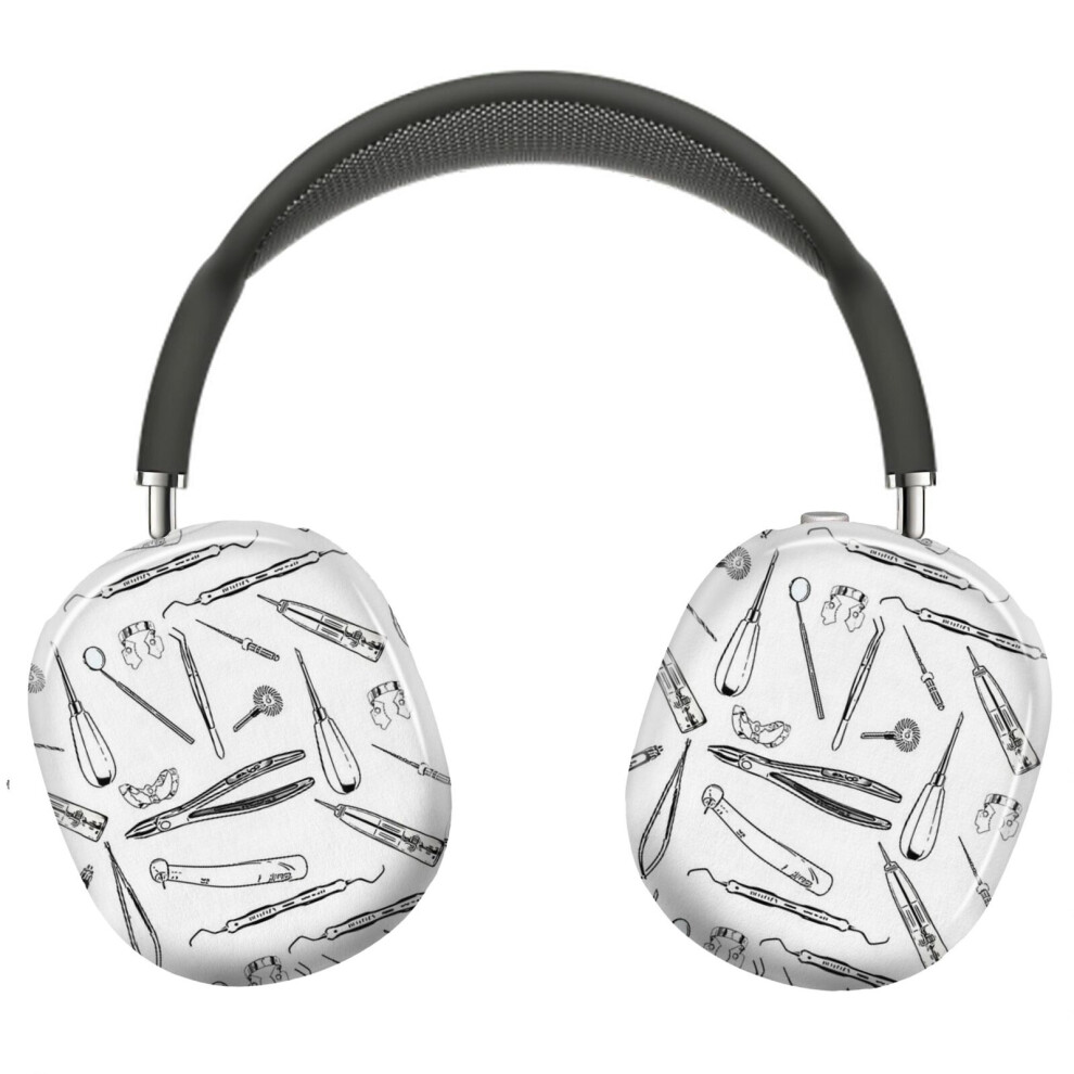 (Dental Instruments_9752) Protective Cover For Airpods Max Headphones Aesthetic Print Snap On Cases 8841579048411