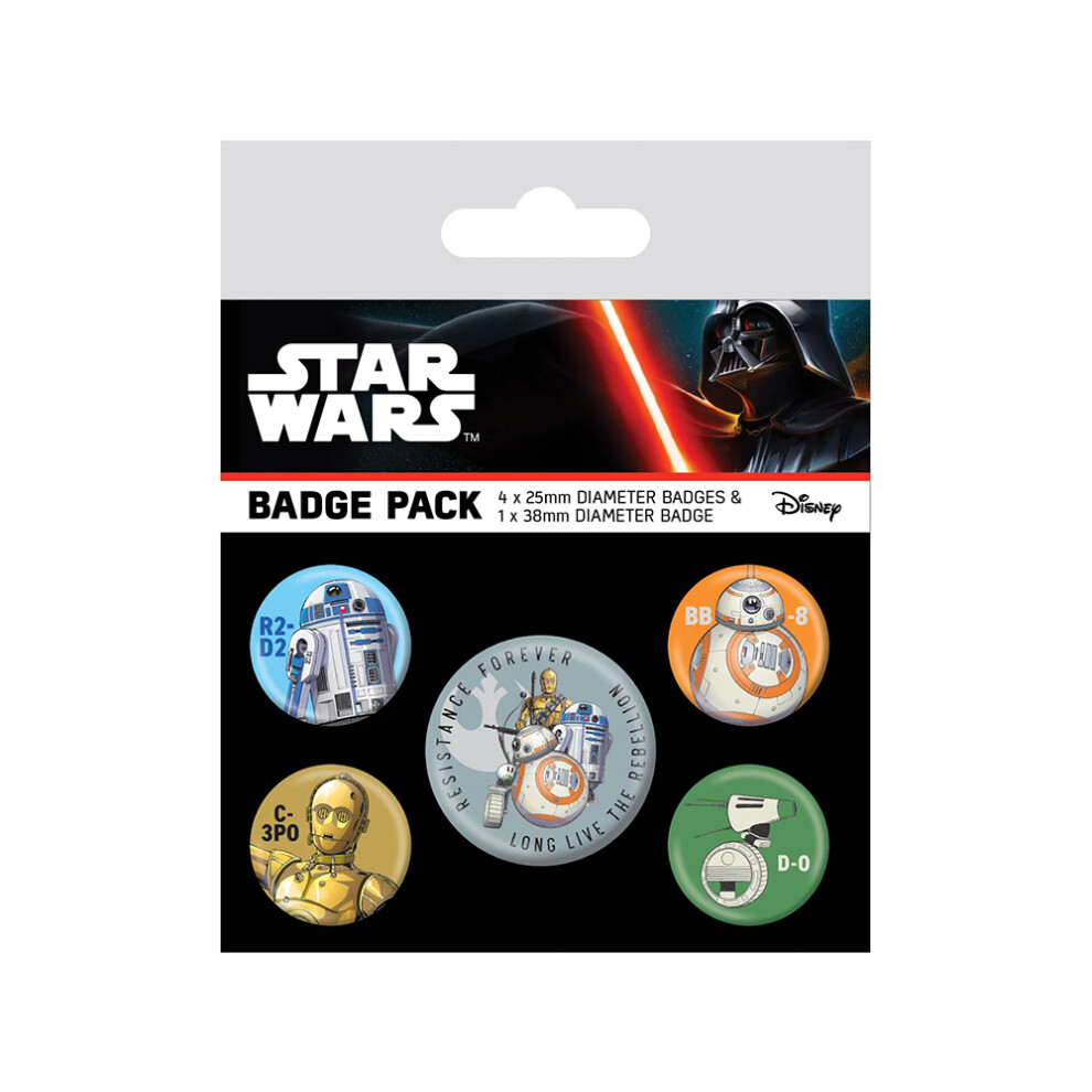 Star Wars Droids Badge Pack