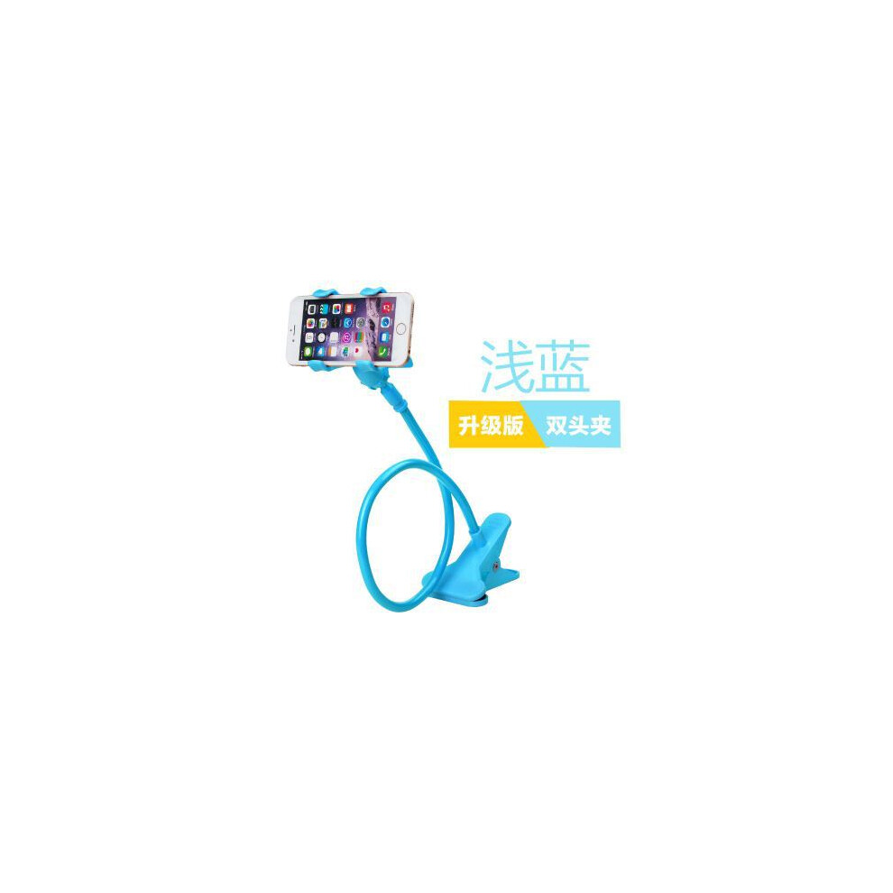 ( Blue) Universal Lazy Mobile Phone Gooseneck Stand Holder Stents Flexible Bed Light/Blue 9087453773171