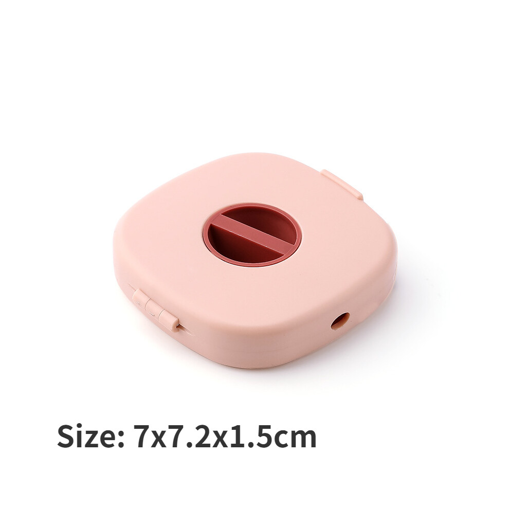 (A- Purple) Cables Holder Rotatable Earphone Winder Usb Cord Mobile Phone Data Cable Pink/Purple 9087453778473
