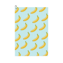 (Banana Pattern_3953) Golf Towel Funny Printed Cristmas Gift for Men Women Husband Dad Mom Birthday Golfers Fan