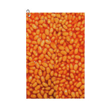 (Baked Beans_3577) Golf Towel Funny Printed Cristmas Gift for Men Women Husband Dad Mom Birthday Golfers Fan