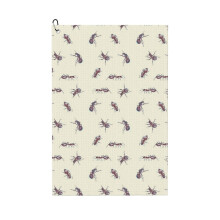(Ants Pattern_7385) Golf Towel Funny Printed Cristmas Gift for Men Women Husband Dad Mom Birthday Golfers Fan