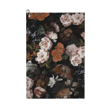 (Antique Botanical Night Flower Garden_3771) Golf Towel Funny Printed Cristmas Gift for Men Women Husband Dad Mom Birthday Golfers Fan