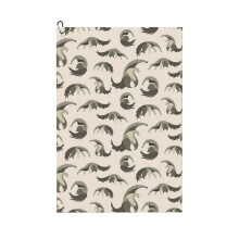(ANTEATER PATTERN_6249) Golf Towel Funny Printed Cristmas Gift for Men Women Husband Dad Mom Birthday Golfers Fan