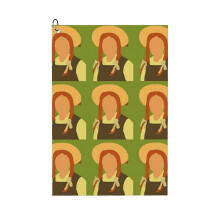 (Anne Of Green Gables_4074) Golf Towel Funny Printed Cristmas Gift for Men Women Husband Dad Mom Birthday Golfers Fan