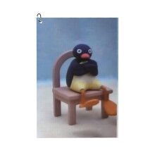 (Angry Pingu_10973) Golf Towel Funny Printed Cristmas Gift for Men Women Husband Dad Mom Birthday Golfers Fan