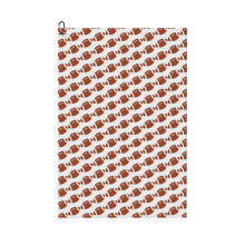 (American Football_4733) Golf Towel Funny Printed Cristmas Gift for Men Women Husband Dad Mom Birthday Golfers Fan