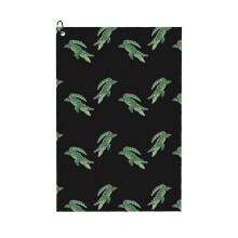 (Alligator _11170) Golf Towel Funny Printed Cristmas Gift for Men Women Husband Dad Mom Birthday Golfers Fan