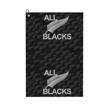 (All Blacks Rugby Silver Fern Design_7745) Golf Towel Funny Printed Cristmas Gift for Men Women Husband Dad Mom Birthday Golfers Fan