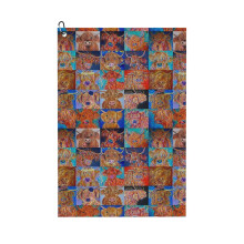 (A Whole Lotta Coo!_9745) Golf Towel Funny Printed Cristmas Gift for Men Women Husband Dad Mom Birthday Golfers Fan