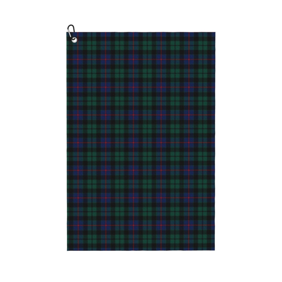 (Clan Morrison Tartan_7066) Golf Towel Funny Printed Cristmas Gift for Men Women Husband Dad Mom Birthday Golfers Fan