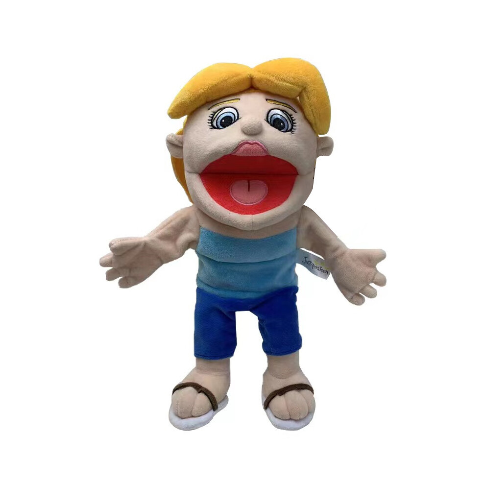 Bonxaif (Jeffy's Mom) Jeffy Puppet Plush Toy Doll Soft Stuffed Hand Puppet Zombies With Multiple Characters Christmas Gift