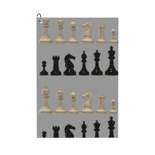(CHESS HEAD_4290) Golf Towel Funny Printed Cristmas Gift for Men Women Husband Dad Mom Birthday Golfers Fan
