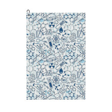 (Chemistry_4865) Golf Towel Funny Printed Cristmas Gift for Men Women Husband Dad Mom Birthday Golfers Fan