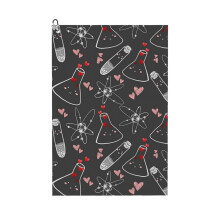 (Chem Love_23039) Golf Towel Funny Printed Cristmas Gift for Men Women Husband Dad Mom Birthday Golfers Fan