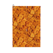 (Cheez Its_6555) Golf Towel Funny Printed Cristmas Gift for Men Women Husband Dad Mom Birthday Golfers Fan