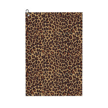 (Cheetah Print_5802) Golf Towel Funny Printed Cristmas Gift for Men Women Husband Dad Mom Birthday Golfers Fan