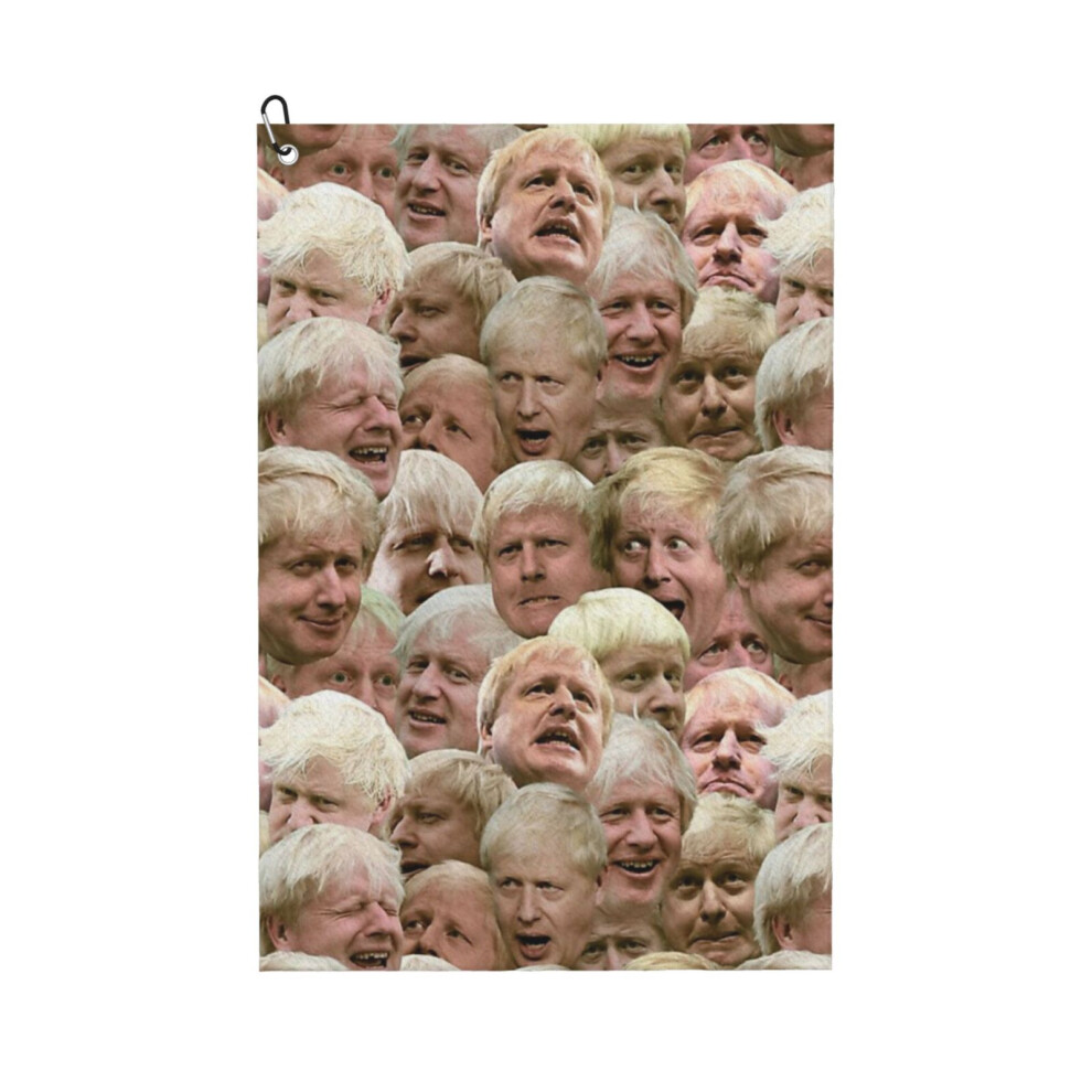 Photos - Golf Towel Funny Printed Cristmas Gift for Men Women Husband Dad Mom Birthday ers Fan(Boris Johnson7420)