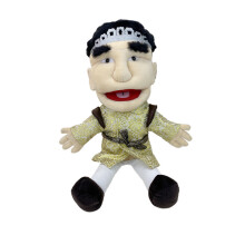 (Zhu Chenglong) Jeffy Puppet Plush Toy Doll Soft Stuffed Hand Puppet Zombies with multiple characters Christmas Gift