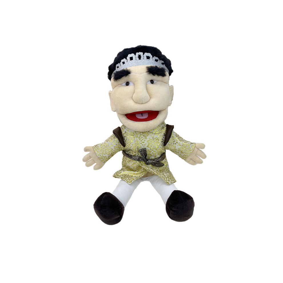 (Zhu Chenglong) Jeffy Puppet Plush Toy Doll Soft Stuffed Hand Puppet Zombies with multiple characters Christmas Gift