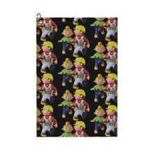 (Bob The Builder _1806) Golf Towel Funny Printed Cristmas Gift for Men Women Husband Dad Mom Birthday Golfers Fan