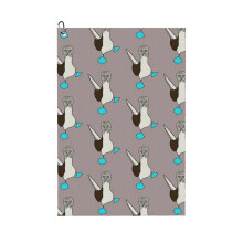 (Blue-Footed Booby_6090) Golf Towel Funny Printed Cristmas Gift for Men Women Husband Dad Mom Birthday Golfers Fan