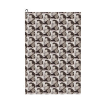 (Bono U2_6084) Golf Towel Funny Printed Cristmas Gift for Men Women Husband Dad Mom Birthday Golfers Fan