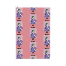 (Blond_11452) Golf Towel Funny Printed Cristmas Gift for Men Women Husband Dad Mom Birthday Golfers Fan