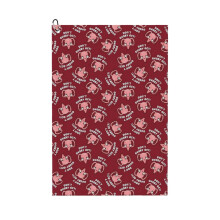(Don't Ovary Act, Uterus Strong In Red_11656) Golf Towel Funny Printed Cristmas Gift for Men Women Husband Dad Mom Birthday Golfers Fan